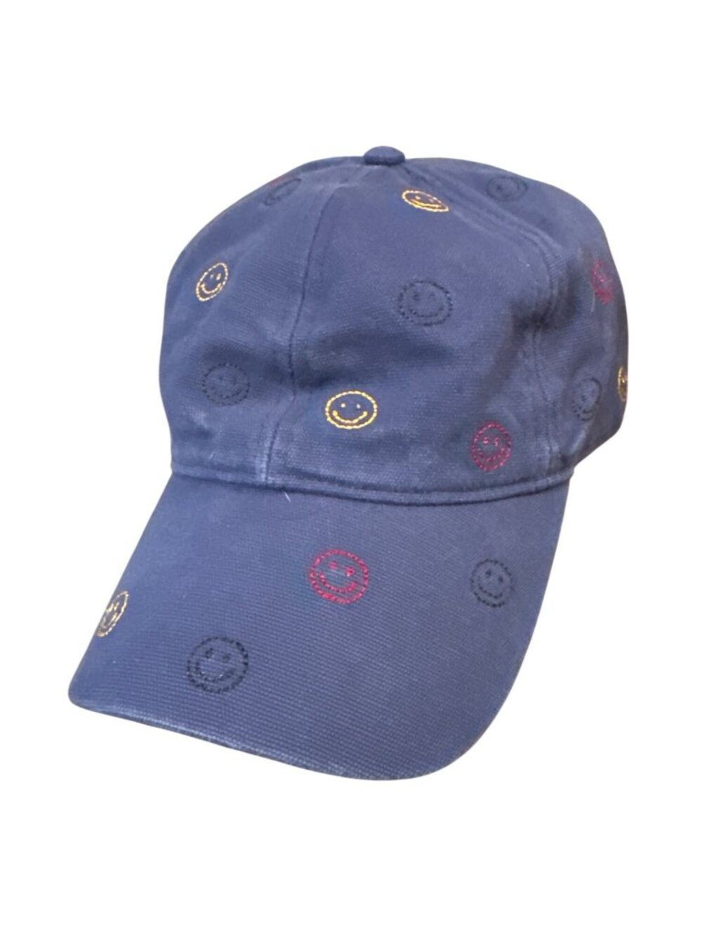 Steve Madden Smiley Face Hat Cap EUC